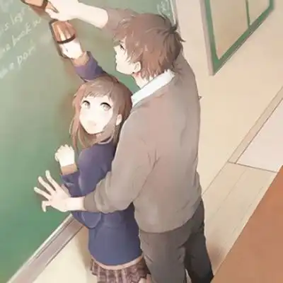  二次元唯美情侣头像又是一年我们相爱又多了一年