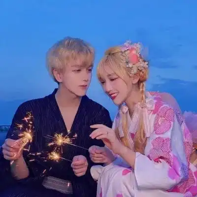  情侣头像仙气十足真人情侣头像我要个性网