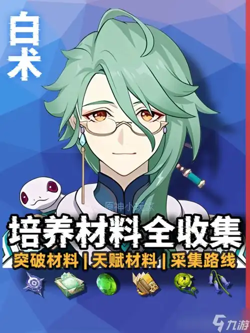  原神白术培养材料全收集攻略介绍原神白术培养材料在什么地方获取