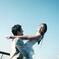  幸福殿堂的婚纱情侣头像遇上了就请珍惜