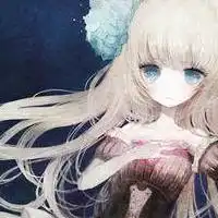  文静甜美女生动漫头像