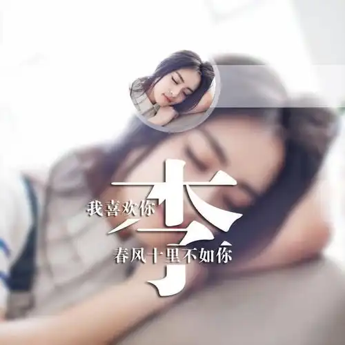  唯美画中画姓氏头像壁纸,7种风格手机壁纸头像,喜欢请带走