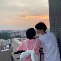  2020真人情侣头像双人微信头像图片大全