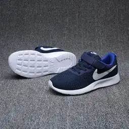  耐克男女童鞋黑白奥运rosherunone休闲网面透气伦敦童鞋亲子鞋2835