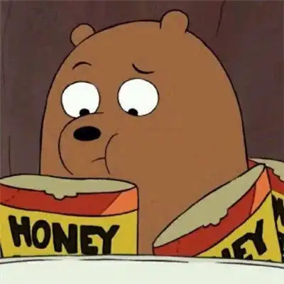  2018裸熊情侣头像一左一右萌萌哒裸熊情侣头像一人一张