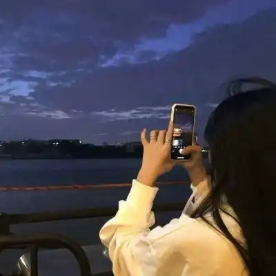  好看女生真人头像ins小众