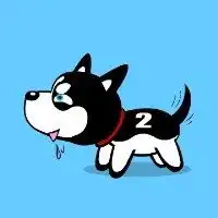  二哈情侣头像哈士奇微信头像图片大全