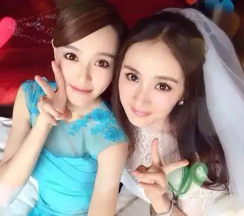 连闺蜜婚礼都不参加的杨幂为她破了例一半的艺人都来了,太有面子