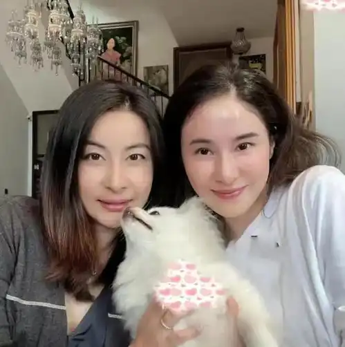 郭晶晶与闺蜜低调聚餐,素颜暴露真实容颜,与闺蜜成鲜明对比