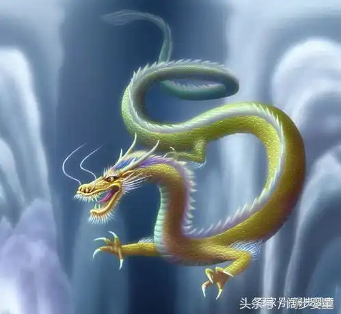  鼍声隆隆化为龙山海经神话传说15