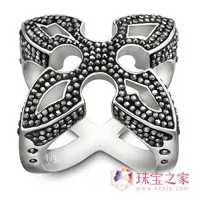  优雅神秘施华洛世奇暗黑系珠宝