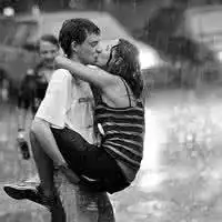  微信个性情侣头像女黑白头像2018