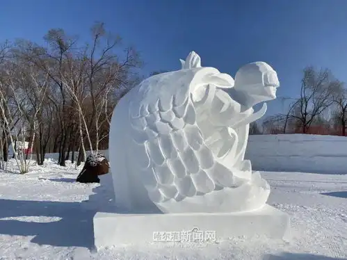上新了各种风格环绕式欣赏,这里的雪雕厉害了