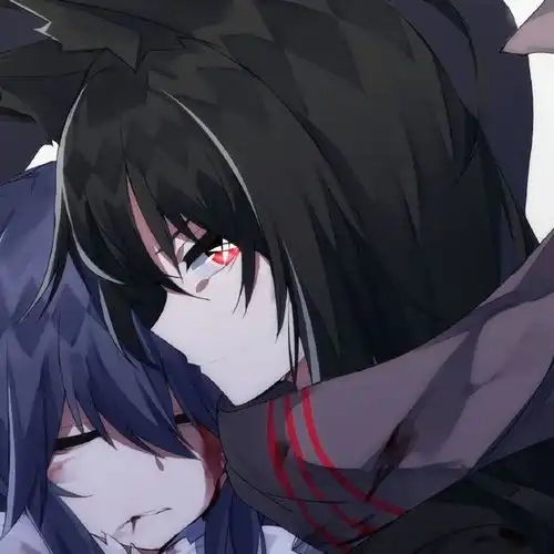  情侣头像小手一牵岁岁年年