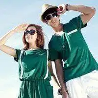  穿情侣装的情侣头像带字微信头像图片大全