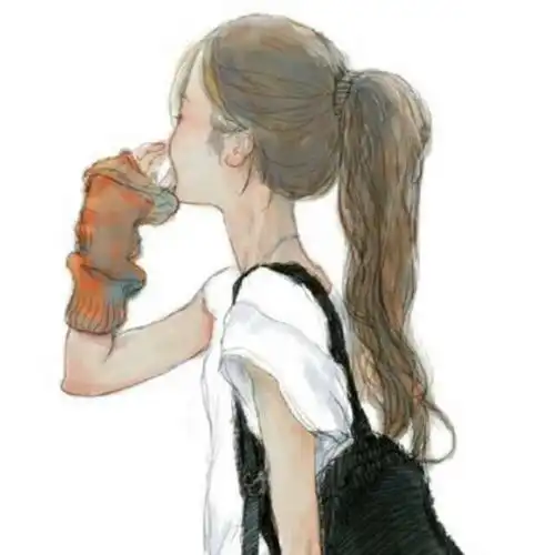  这个是情侣头像当中的一个