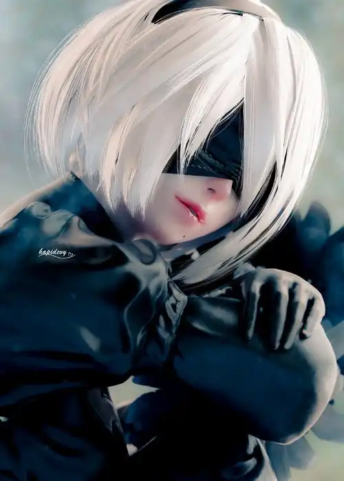  2b小姐姐绝美壁纸分享尼尔机械纪元