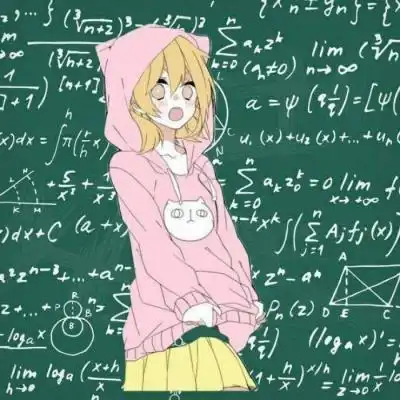  超好看的二次元公式情侣头像数学公式系列cp头像