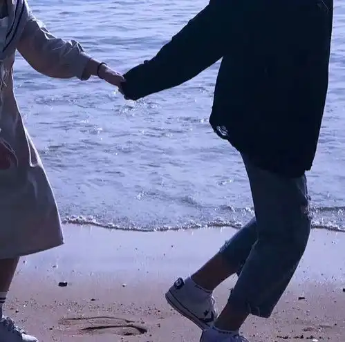  原宿风情侣头像