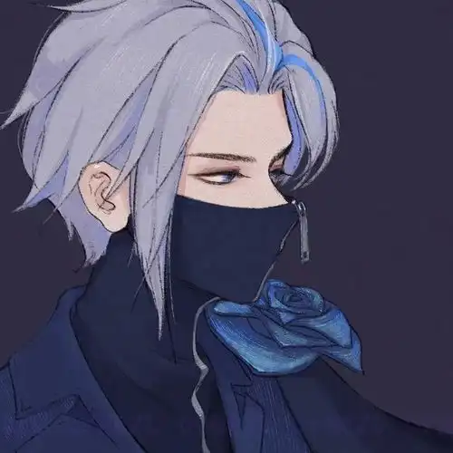  王者荣耀头像兰陵王帅气情侣头像,你是我的囊中之物