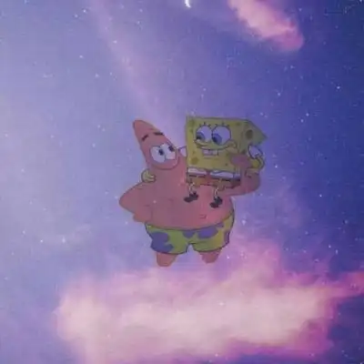  海绵宝宝8人头像一套海绵宝宝九人七人团体头像图片一组