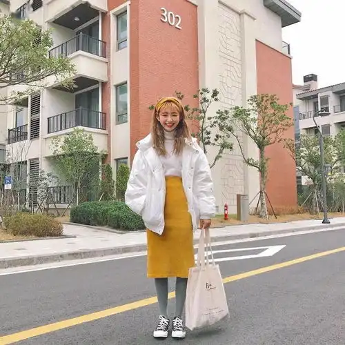  小个子穿搭模范生这个身高158的小姐姐太会穿啦