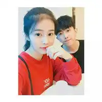  我们的日子红红火火韩系情侣头像2017最潮