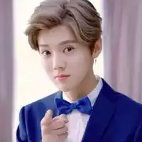  鹿晗情侣头像卡通鹿晗关晓彤卡通情侣头像