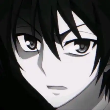  优质动漫男头黑白,确认过眼神内心是冷酷的