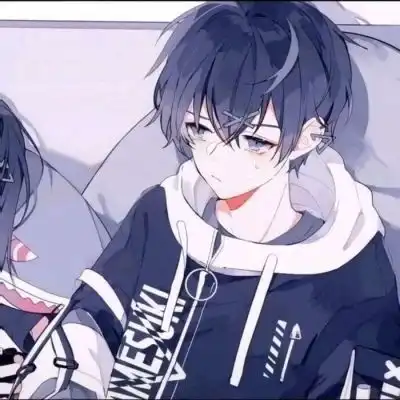  唐崎夜雨二次元超甜情侣头像