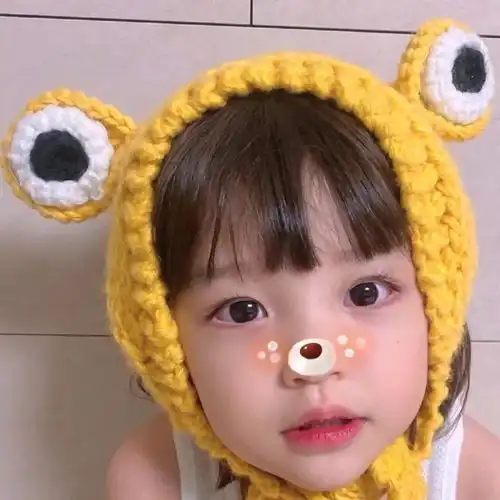  超级可爱的萌娃情侣头像