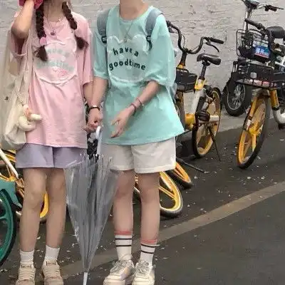ins文艺闺蜜女生头像