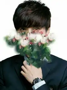  男生捧花的头像有吗