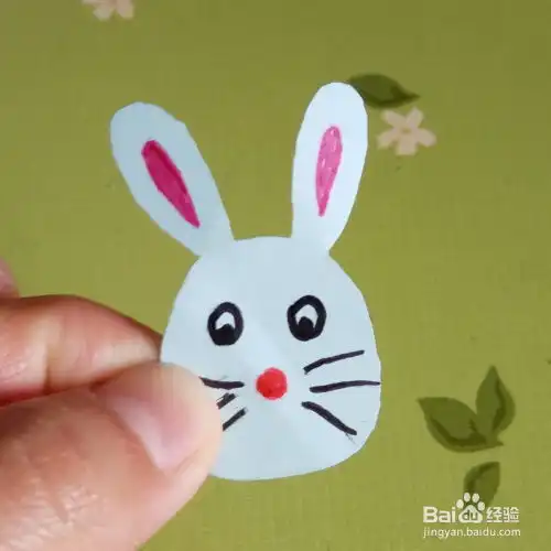  可爱兔子的手工制作图呆萌兔子的手工详细图解