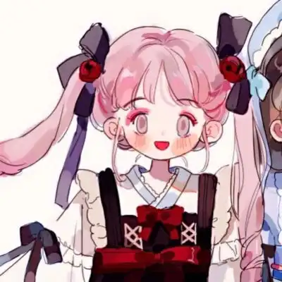 好看的动漫闺蜜头像