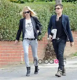  出双入对甜蜜帅气欧美明星情侣最新街拍合辑