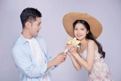  情人节浪漫甜蜜情侣花束花朵高清摄影图片摄影图