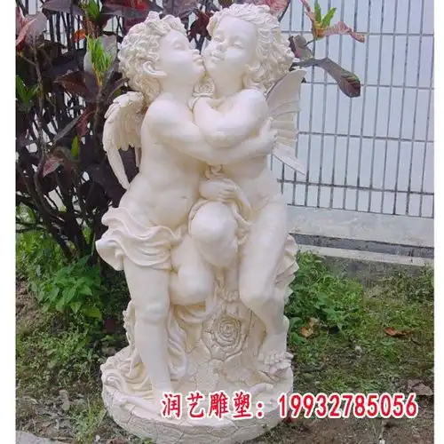  石雕情侣池州花岗岩雕塑情侣图片