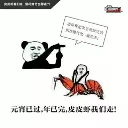  皮皮虾我们走烟花爆竹也带走