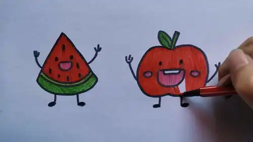 你们喜欢闺蜜画的小西瓜吗