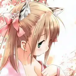  我想要一个晋江作者头像,动漫女生或者猫或者兔子,萌呆的那种