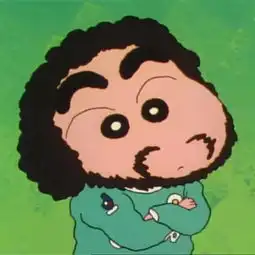  蜡笔小新头像没你我可以过得很好但有你我会过得更好