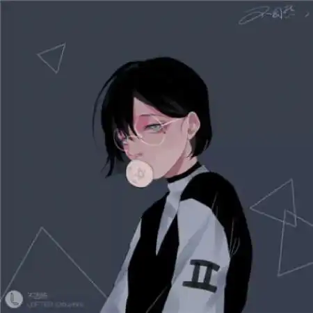  手绘情侣头像一男一女高清倾尽我所有的温柔爱你