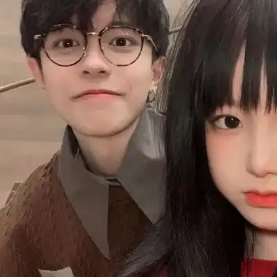  情侣头像一男一女情头真人好看下次公开是高质量的永久恋爱