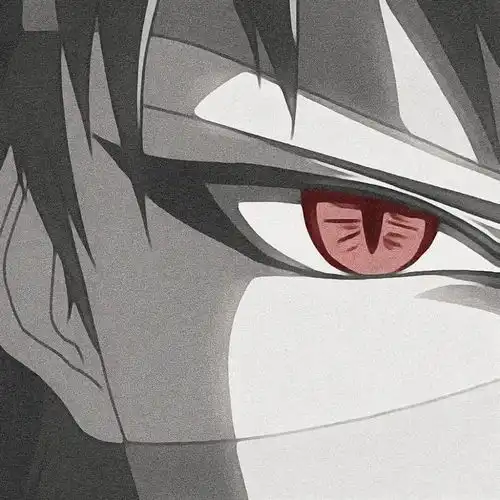  头像黑白动漫男生头像