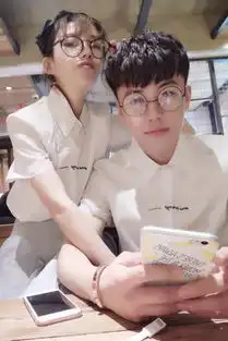  2016夏季小清新男女短袖衬衫情侣装夏装