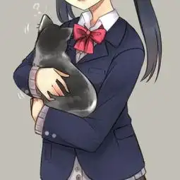  求怀中抱猫情侣头像跟这个差不多最好谢谢实在不行画质好点