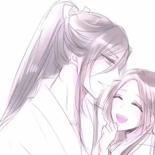  傻瓜,你要七夕和我一起用情侣头像吗