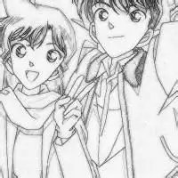  求动漫头像情侣的,一男一女,名侦探柯南,新一和小兰的,初音的和一个男的