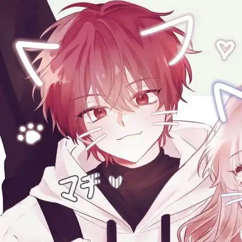  可以用来官宣的动漫情侣头像